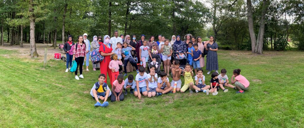 Sortie famille au lac d'Aubusson