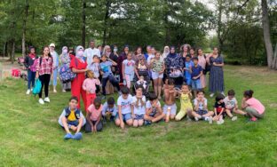 Sortie famille au lac d'Aubusson