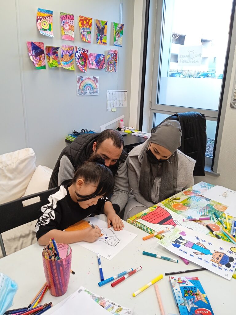 Atelier avec l'entreprise MAPED en famille