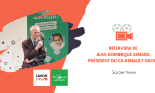 [Savoie News] Interview de Jean Dominique Senard, Président du Conseil d'administration "Renault Group"