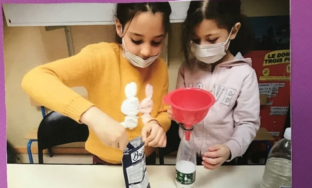 Expérience scientifique - Le ballon autogonflant