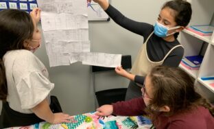 Renforcement scolaire : travail sur la concentration et création d'une BD sur le harcèlement