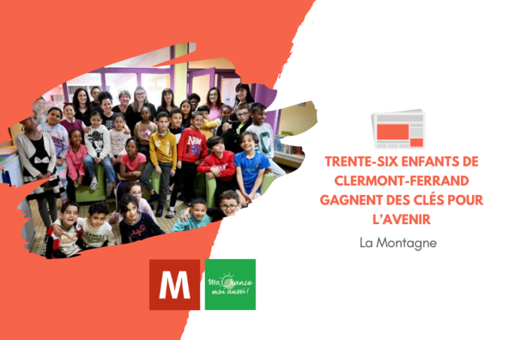 [La Montagne] Trente-six enfants de Clermont-Ferrand gagnent des clés pour l’avenir