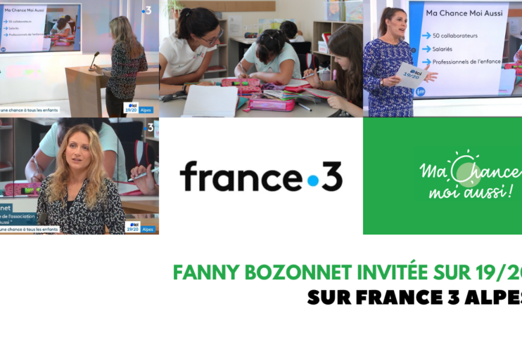 [France 3 Alpes] Fanny Bozonnet invitée du 19/20