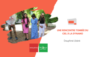 [Le Dauphiné] Une rencontre tombée du ciel à la Dynamo