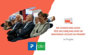 [Le Progrès] Ma Chance Moi Aussi fête ses cinq ans avec de nouveaux locaux au Prainet