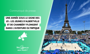 Une année sous le signe des JO : Les jeunes d’Albertville et de Chambéry plongent dans l’aventure olympique