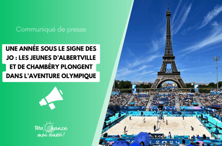 Une année sous le signe des JO : Les jeunes d’Albertville et de Chambéry plongent dans l’aventure olympique