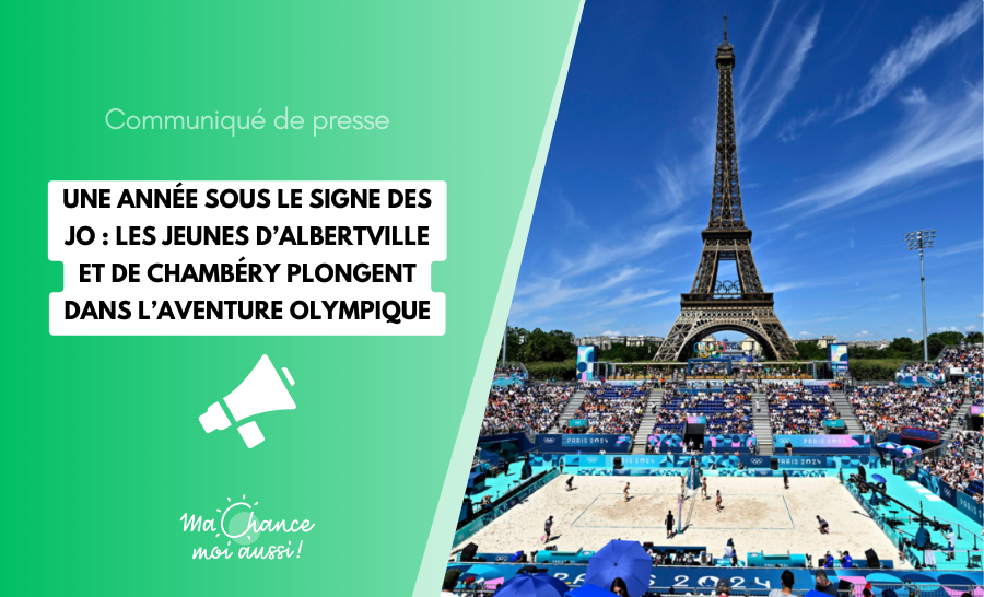Une année sous le signe des JO : Les jeunes d’Albertville et de Chambéry plongent dans l’aventure olympique