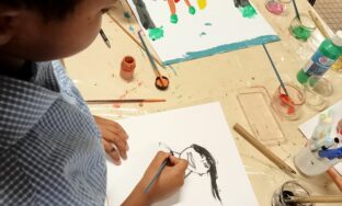 Un projet artistique et immersif avec le Kamishibaï