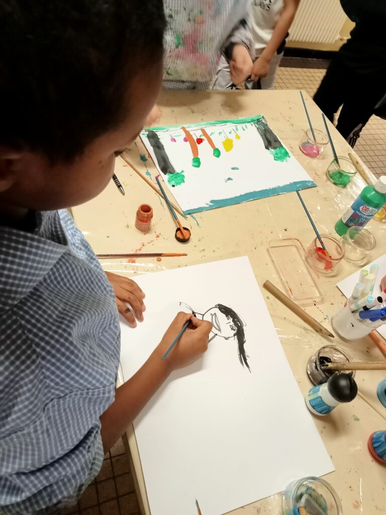 Un projet artistique et immersif avec le Kamishibaï