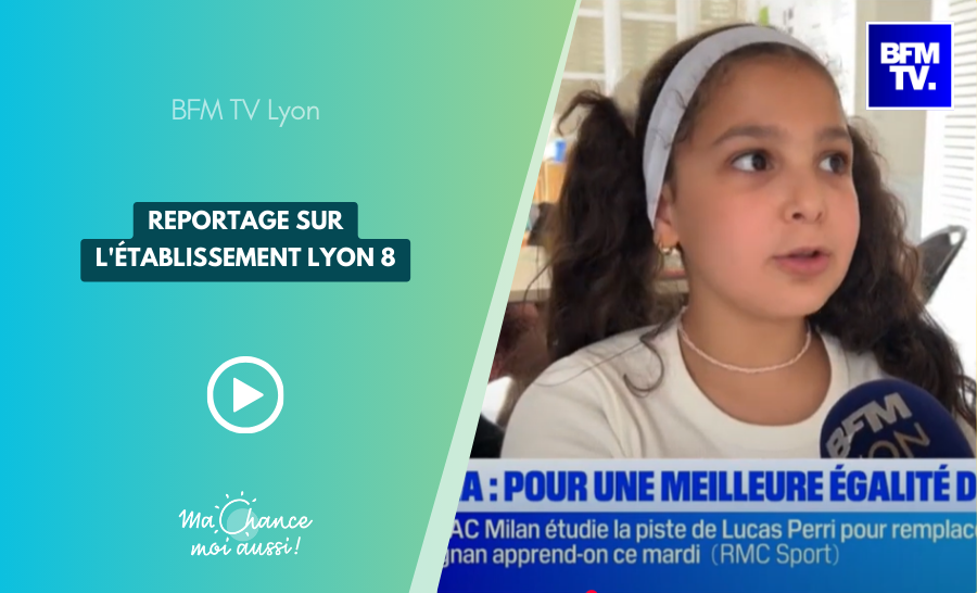 [BFM TV Lyon] Reportage sur l'établissement Lyon 8