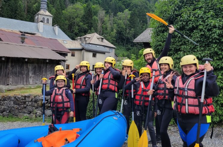 Une journée rafting pleine de sensations pour les enfants de l’établissement d’Annemasse