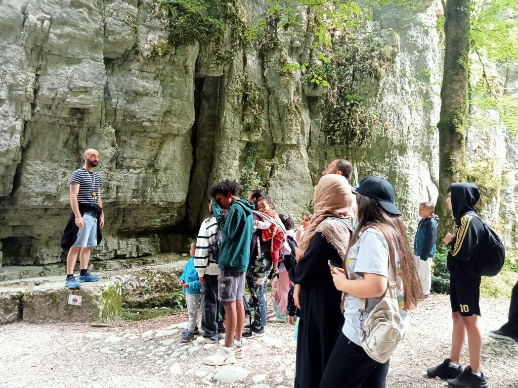 Une sortie familiale aux grottes de Saint-Christophe avec les enfants d'Aix-les-bains