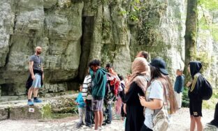 Une sortie familiale aux grottes de Saint-Christophe avec les enfants d'Aix-les-bains