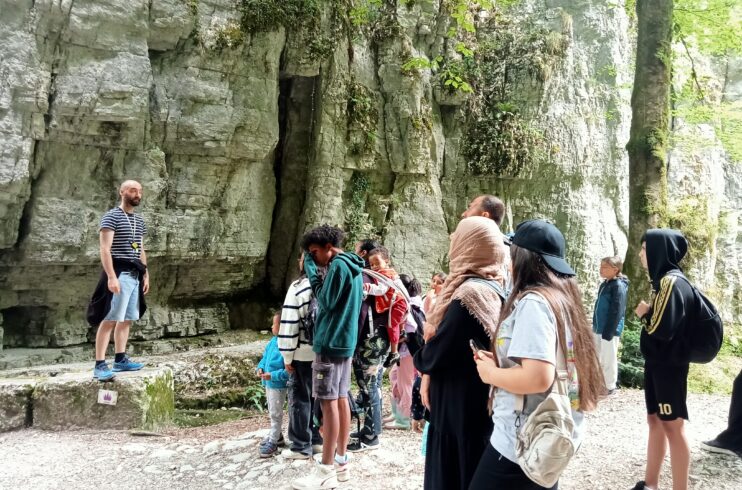 Une sortie familiale aux grottes de Saint-Christophe avec les enfants d'Aix-les-bains