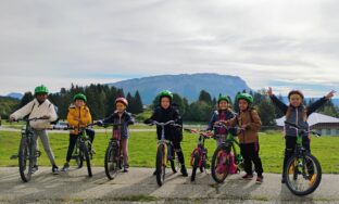 Un projet vélo riche en découvertes pour les enfants de l’établissement de Chambéry