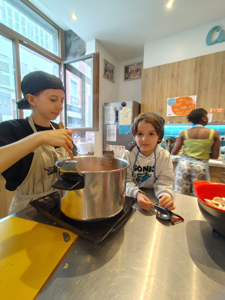 Les P'tites Cantines avec Poma